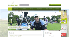 Desktop Screenshot of koeln-spielt-golf.de